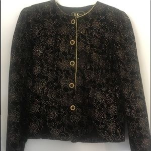 Holiday dress top or jacket.